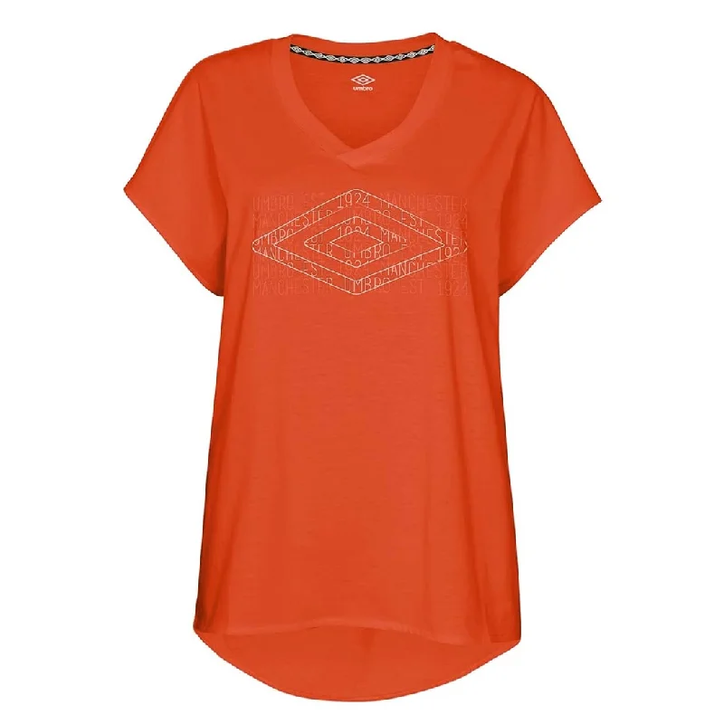 The Best Prices Umbro - Women's Graphic Dolman T-Shirt (HUUL1UBGC UK8)