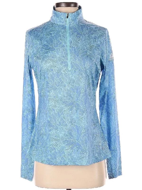 Don’t Miss Out New Women's Straight Down Bella 1/4 Zip Sun Shirt Size S