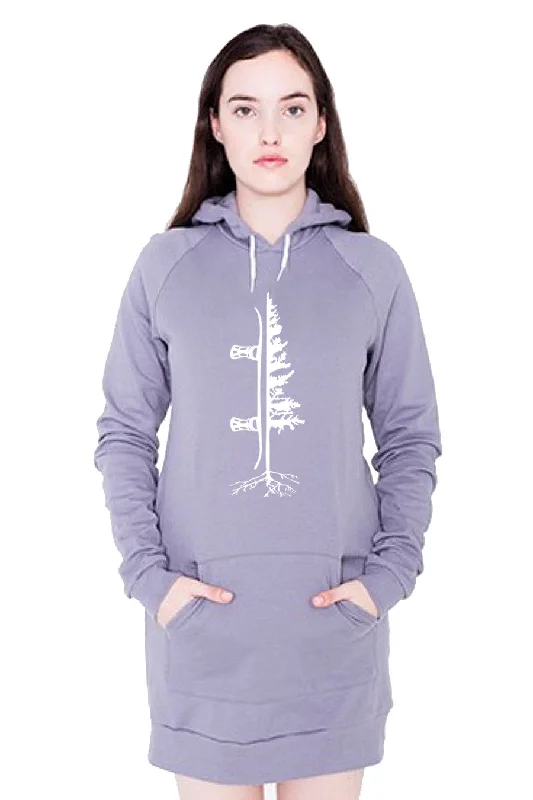 Special Discount The Dress Hoodie - Tree/Board - Slate Grey