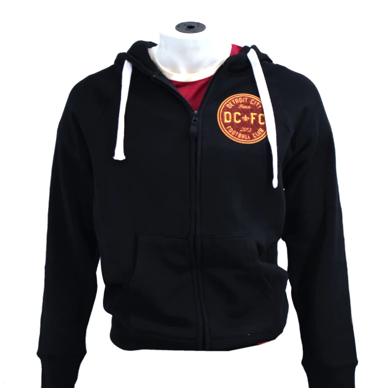 Limited Edition DCFC Sportiqe Cheneille Full Zip- Black