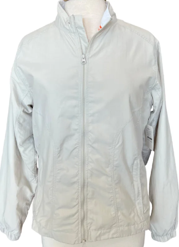 New Deals Footjoy Women's Tan Full-Zip Windbreaker Size MSP$72
