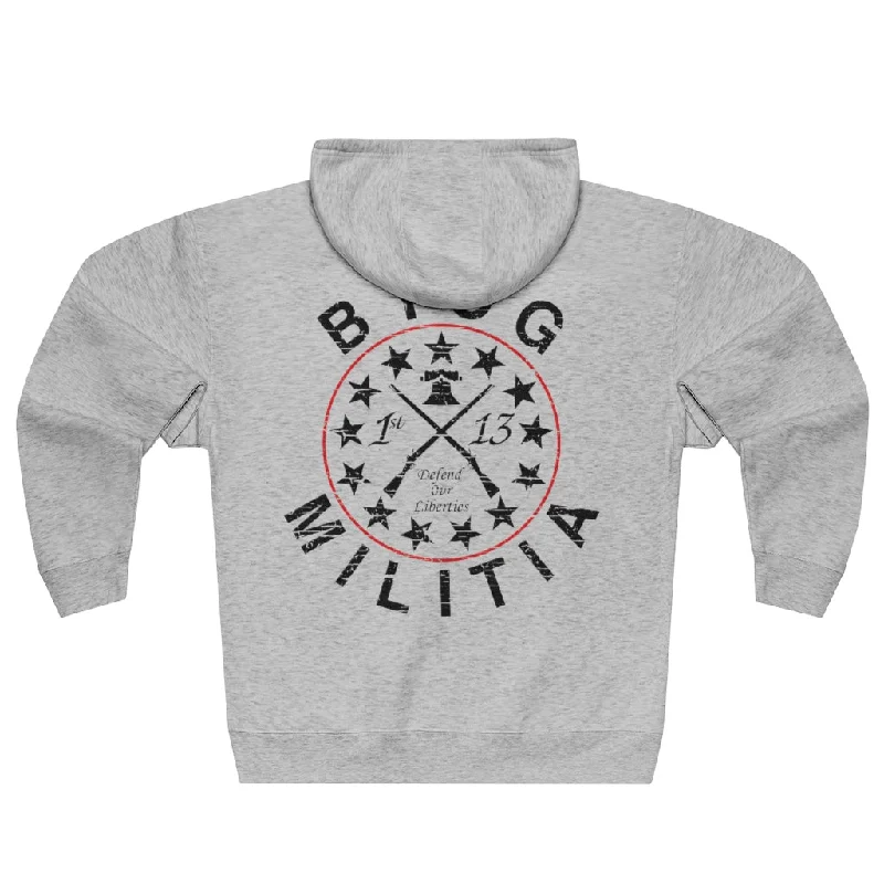 Weekend Deal BYOG Militia, Premium Full Zip Hoodie