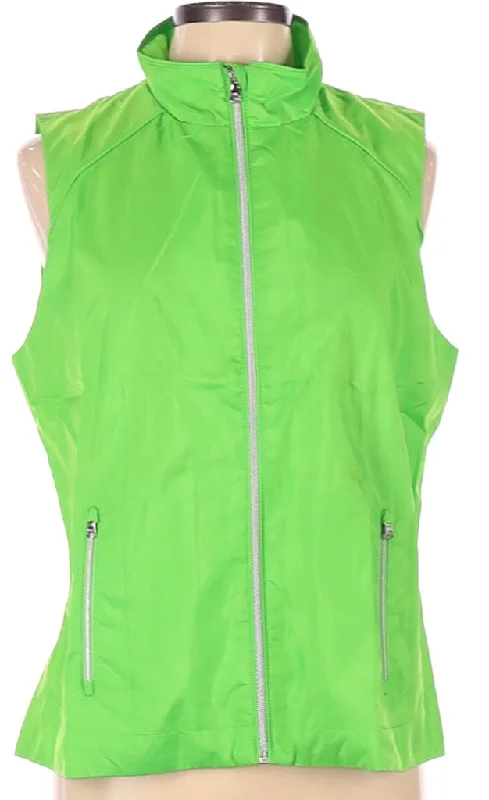 Grand Opening Sale New Women's Ralph Lauren Polo Golf Lime Vest Size L MSP$125