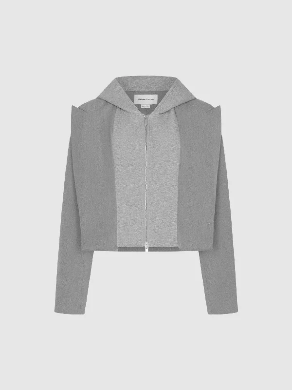 Steals and Deals Zip Up Loose Blazers