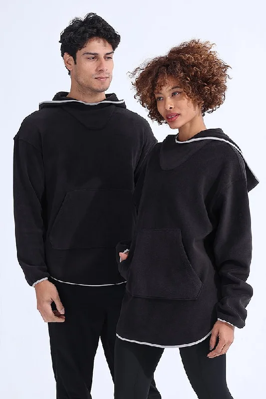 Best Bargains Unisex Black Fleece Hoodie