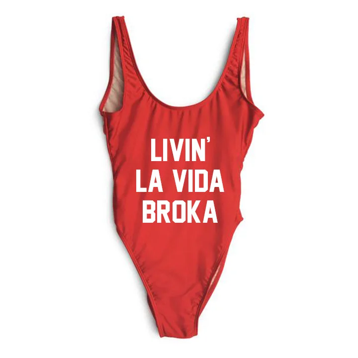 New Markdowns LIVIN' LA VIDA BROKA [SWIMSUIT]
