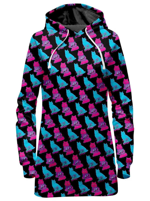 Savings Galore Boots N Cats Hoodie Dress