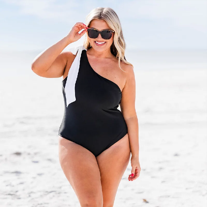 Super Sale Beach Daydreamin' Swimsuit, Black