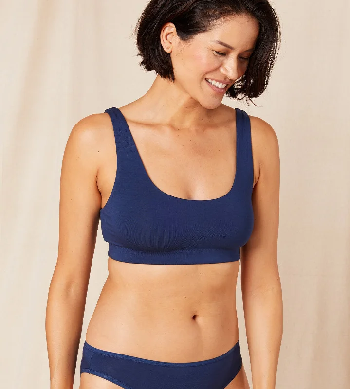 Crazy Deals The Tank Bralette - Rayon - Midnight