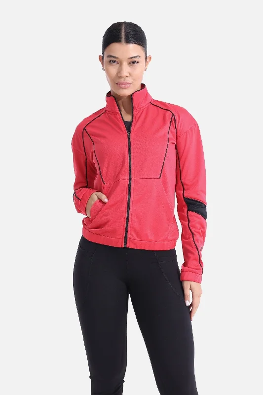 Super Bargain Magenta Tracksuit Jacket