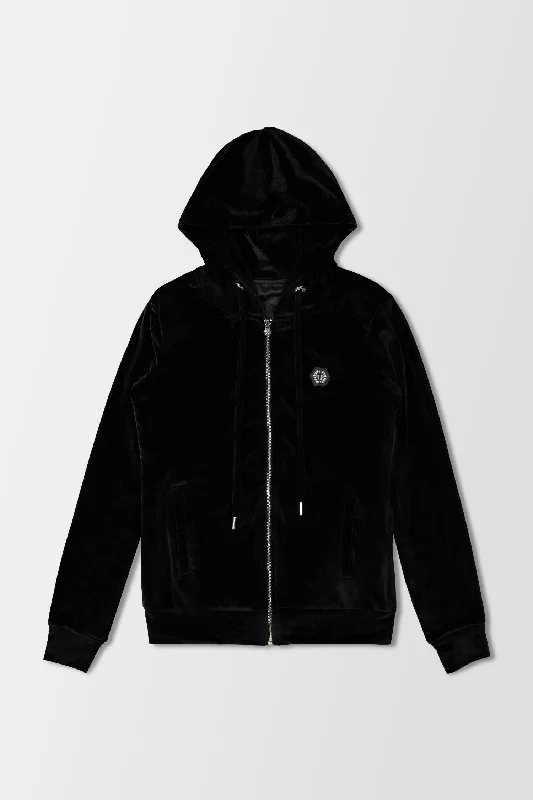 Online Only Philipp Plein Black Teddy Bear Hoodie