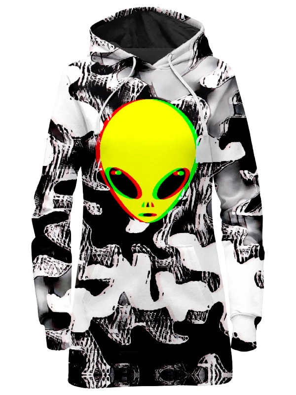 Bargain Prices Trippy Alien Hoodie Dress