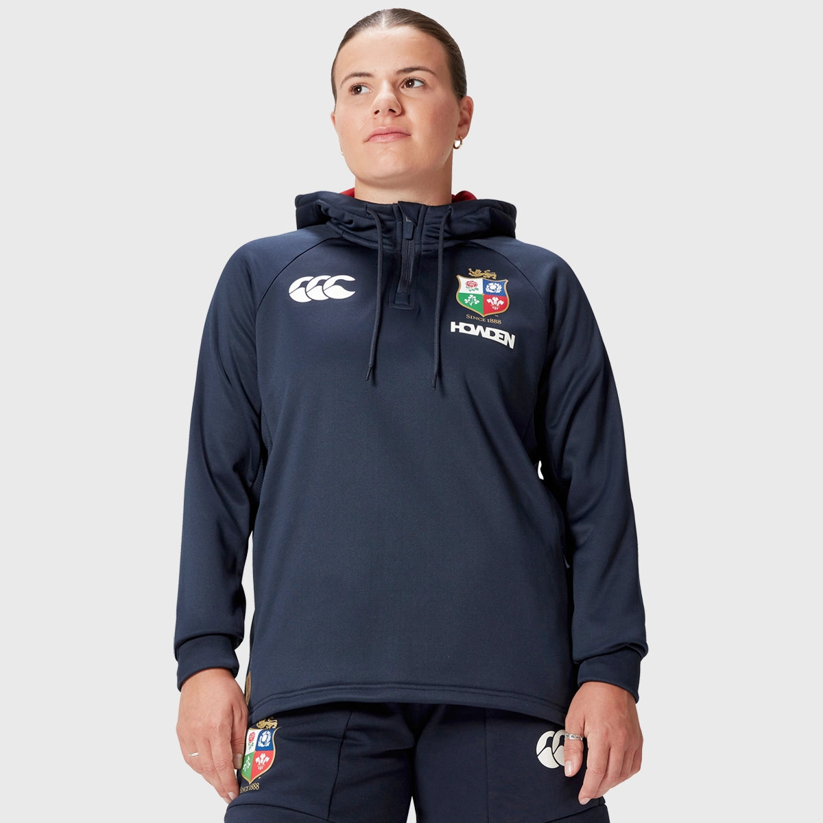 Lowest Prices Canterbury British & Irish Lions Women's 1/4 Zip Hoody Navy
