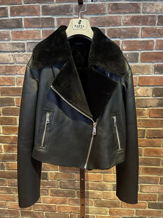 Don't Wait Shearling Biker