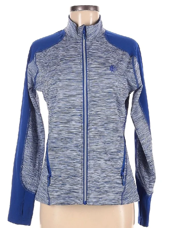 Bargain Prices Levelwear Ladies Royal Blue Heather Full-Zip Golf Jacket Size M
