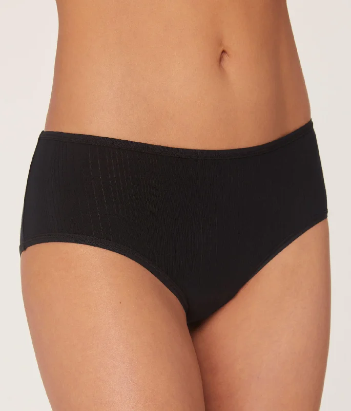 Buy Now The Brief Panty - Cloud - Black