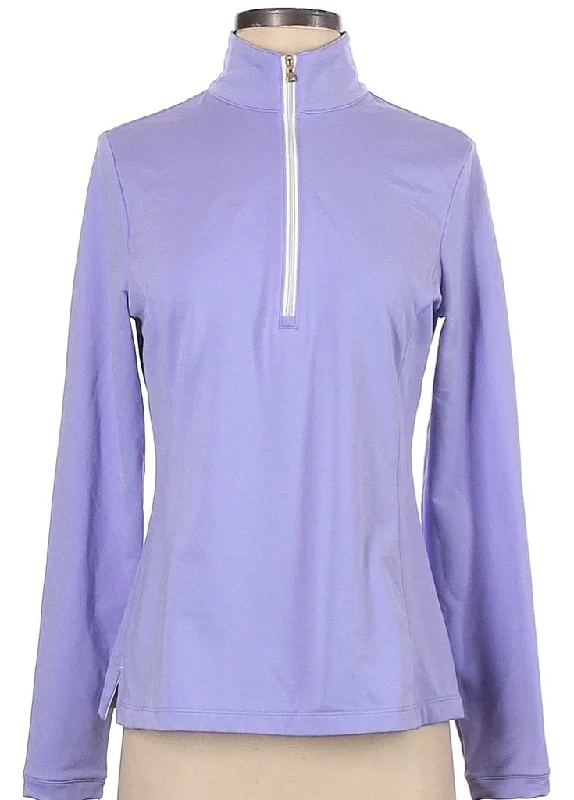 Deal Dash Fairway & Green Lavender Zip Pullover Size S MSP$140