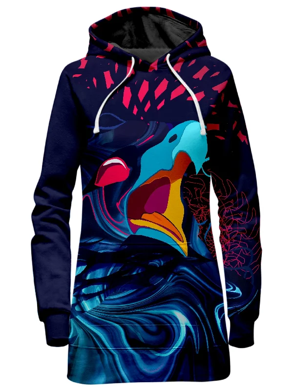 Amazing Deals Spirit Hawk Hoodie Dress