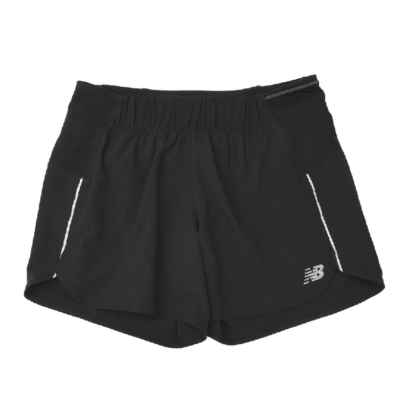 Early Access New Balance - Women's Impact Run 5 Inch Shorts (WS21268 BK)