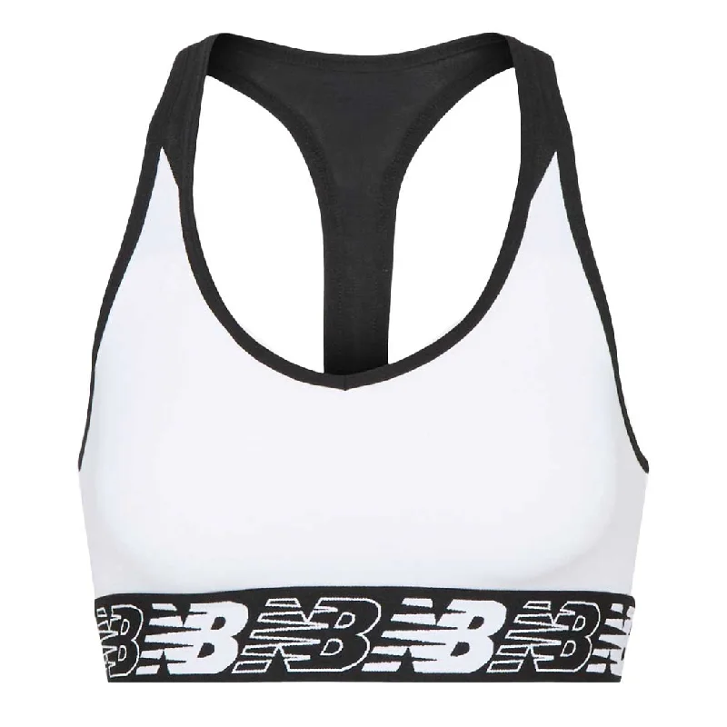 Discount Extravaganza New Balance - Women's Pace Bra 3.0 (WB11034 WT)