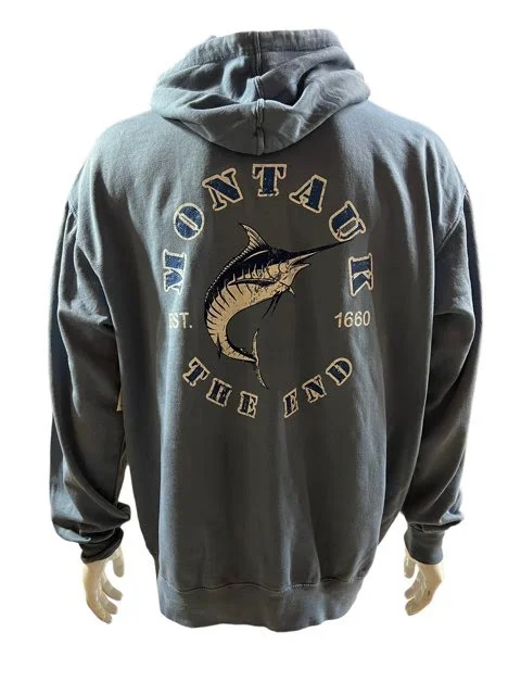 New Arrival Adult Montauk The End Marlin Pullover Hoodie