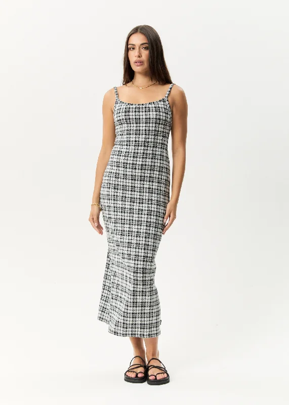 Daily Deals AFENDS Womens Blair - Maxi Dress - Black / White