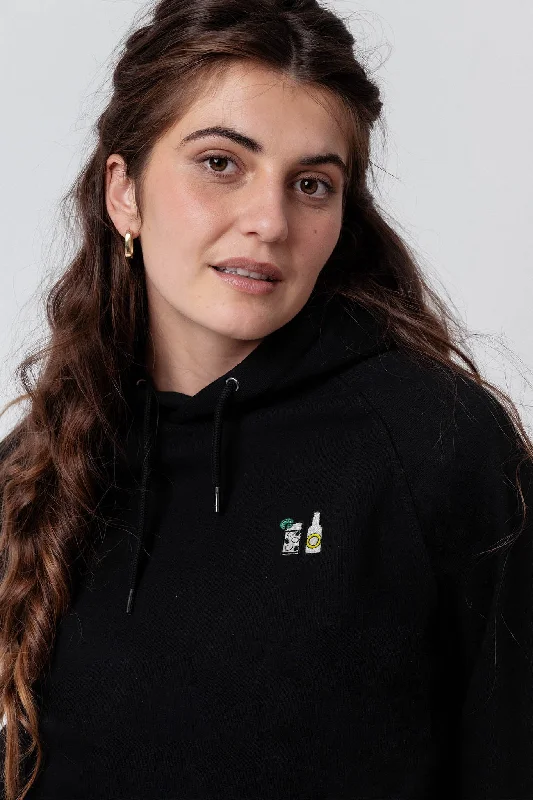 Can't Miss Gin Tonic | Bestickter Bio-Baumwoll Frauen Hoodie