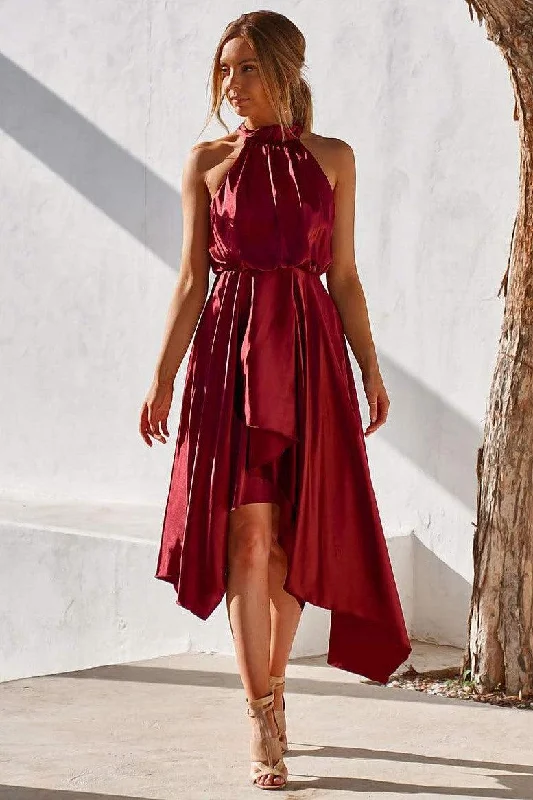 Midnight Sale Kathleen Dress - Red