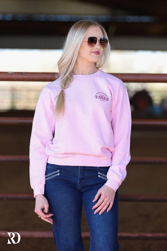 Season Finale Sale GOOD HORSES GOOD VIBES | CREWNECK