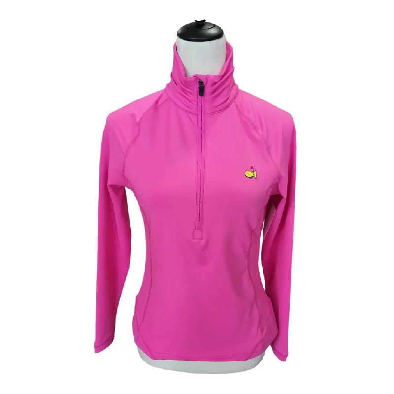 Final Markdown Magnolia Lane Half Zip Golf Pullover with Masters Logo Size S MSP$90