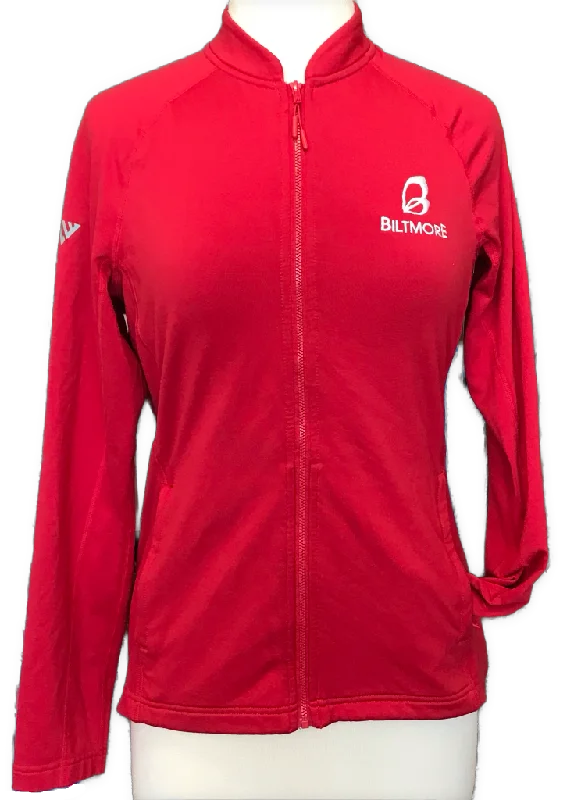 Epic Deals Women's Levelwear Red Full-Zip Jacket w/ Logo Size M MSP$