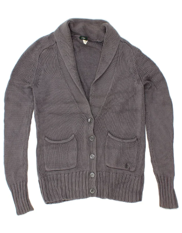 Unbeatable Prices J. CREW Womens Cardigan Sweater UK 10 Small Grey Silk