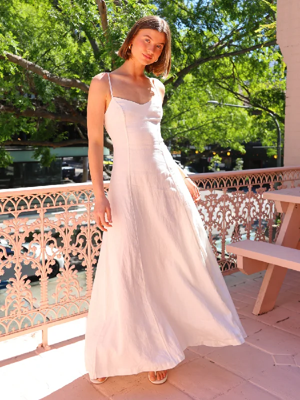 Online Exclusive Hansen & Gretel Pepper Maxi Dress in Ivory