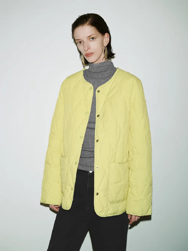 Midnight Madness Collared Neck Straight Down Outerwear