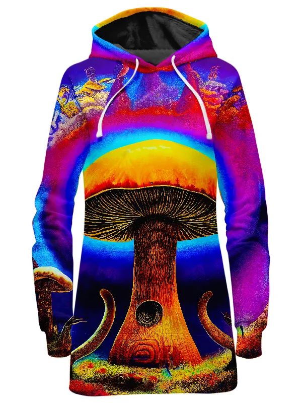 Take Advantage Happy Place Hoodie Dress