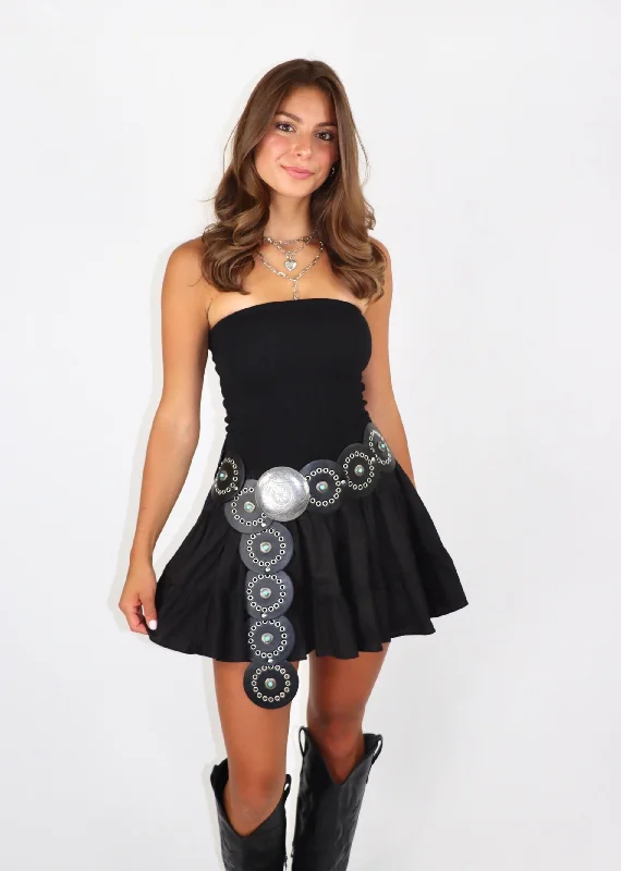 Price Cut Indifferent Mini Dress ★ Black