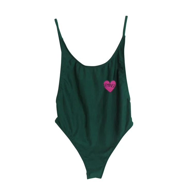 Mega Sale FEMINIST HEART PATCH [BALI SWIMSUIT]
