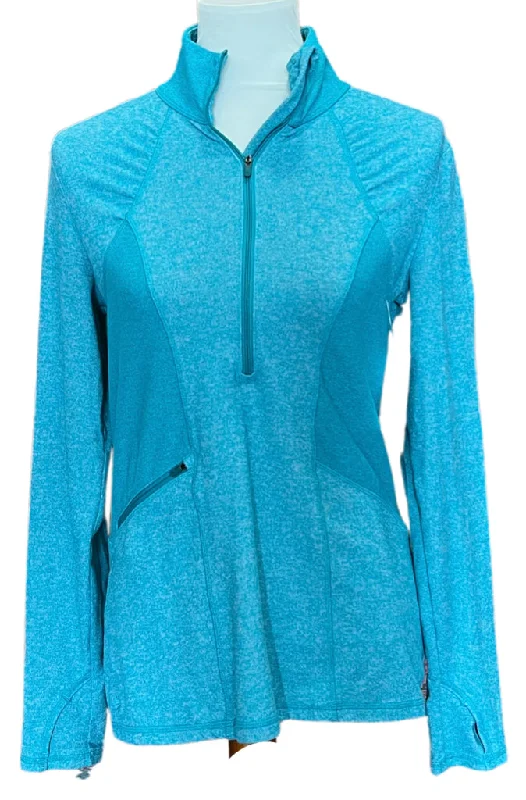 Hot Deal Atheleta Jade Green 1/2 Zip Pullover Size M MSP