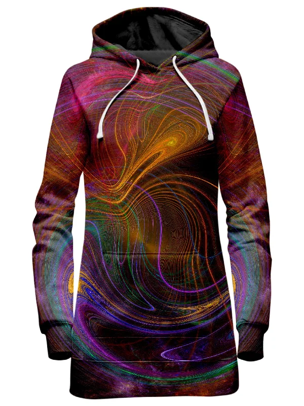 Friends and Family Sale Fractalized Hoodie Dress