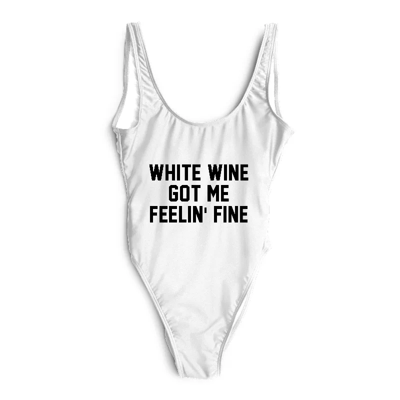 Massive Deals WHITE WINE GOT ME FEELIN' FINE [SWIMSUIT]