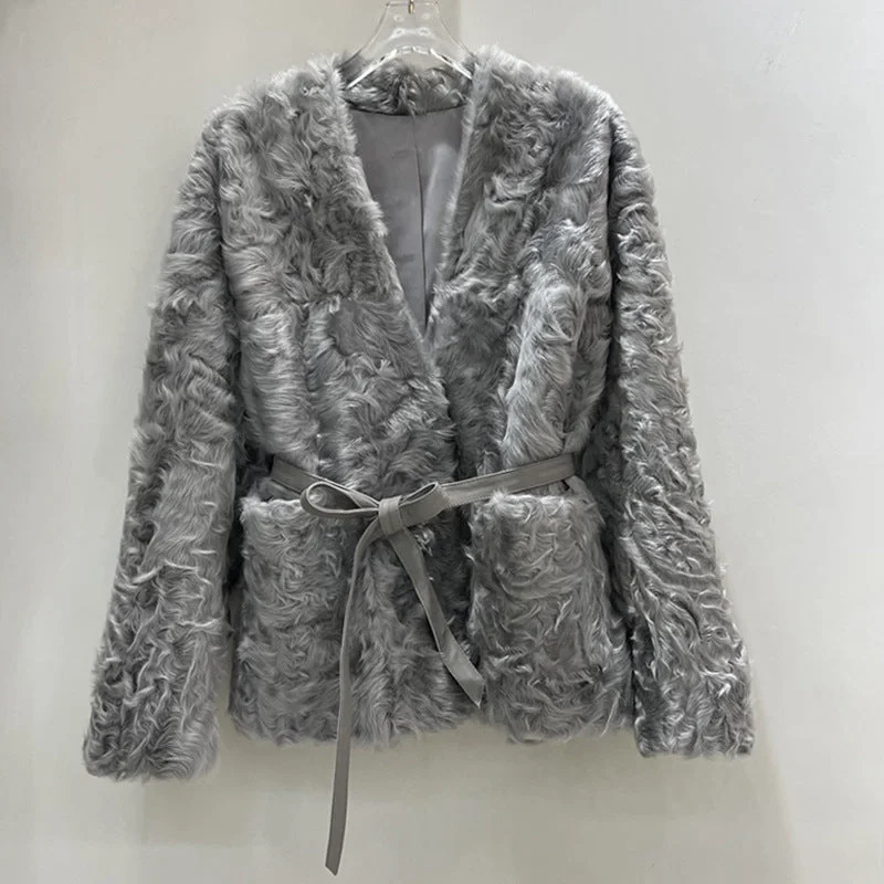 Referral Discount Jacket Fur One-piece Coat Women's Clothing Persian Lamb