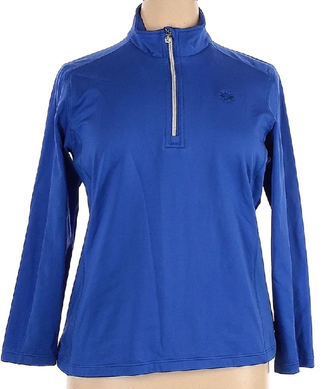 Today’s Special Daily Sports Royal Zip Pullover with Logo Size XXL MSP$120