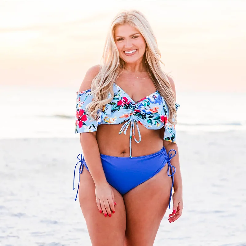 Extra Discounts Let's Find Paradise Swim Bottom, Blue