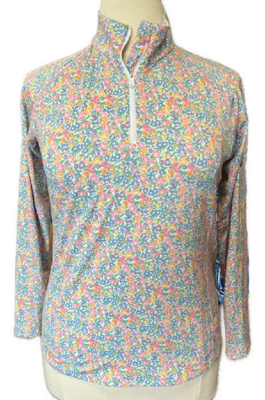 Reduced Prices Ralph Lauren RLX Pastel Miniature Floral Print Golf Pullover w/ Logo Size L MSP$148 Reduced Prices Ralph Lauren RLX Pastel Miniature Floral Print Golf Pullover w/ Logo Size L MSP$148