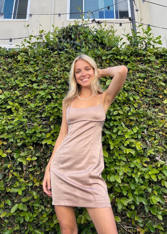 The Best Prices Into You Dress ★ Tan