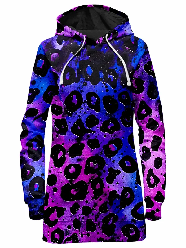Deal Dash Wild Midnight Hoodie Dress