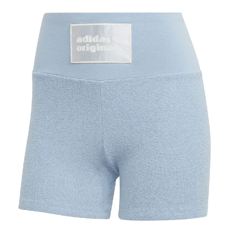 Deal Zone adidas - Women's High-Waist Towel Bike Shorts (IC8530)
