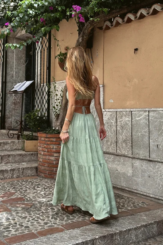 Deal of the Day Paola Sage Boho Maxi Dress