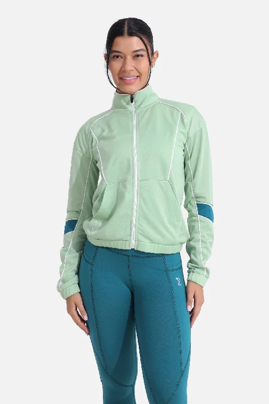 Exclusive Offers Quiet Green Tracksuit Jacket