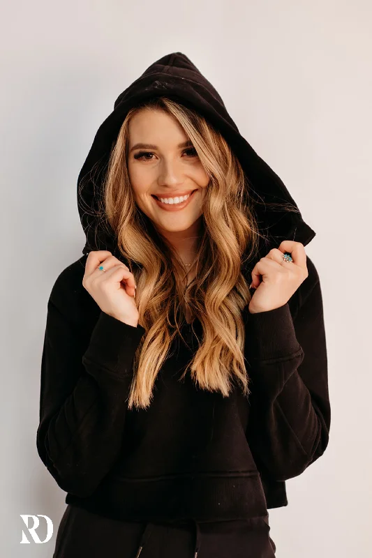 Epic Deals BLACK LEVEL UP HOODIE | RD ESSENTIALS